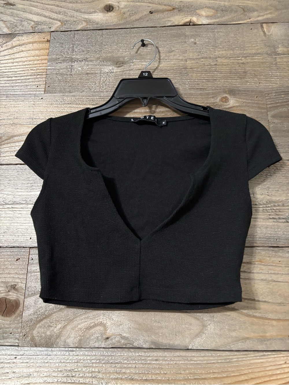 Motel rocks cropped shirt